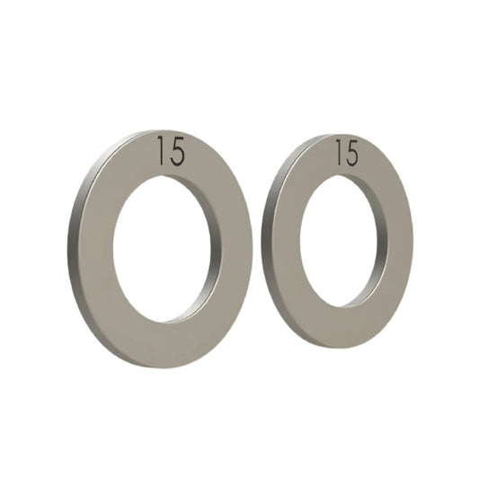 SYNDYT Expert 15mm Stainless Steel Axle Washer Kit