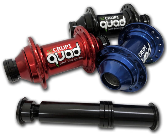 Crupi Quad 20mm Front w/Interchangeable Front Axles