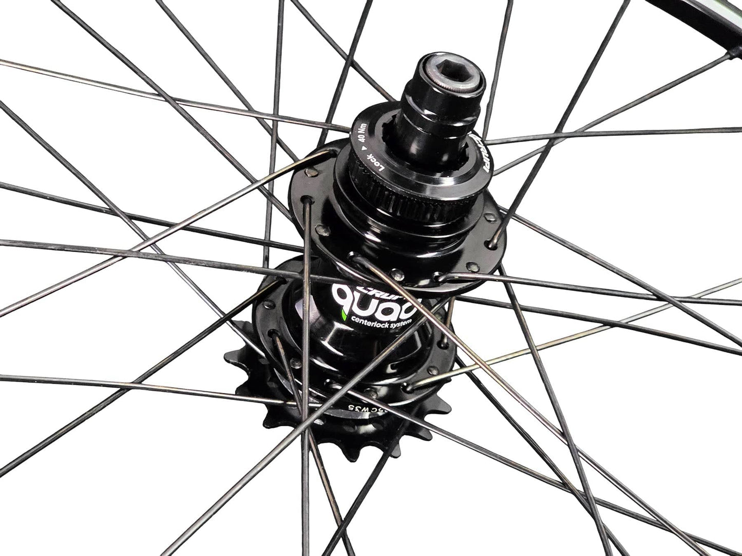 Crupi 20 x 1-1/8 28H CenterLock Wheelset