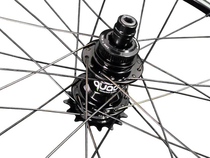 Crupi 20 x 1-1/8 28H CenterLock Wheelset