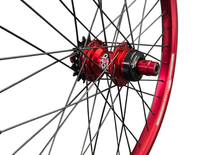 Crupi 20 x 1-3/8 28H CenterLock Wheelset