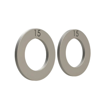 SYNDYT Expert 15mm Stainless Steel Axle Washer Kit