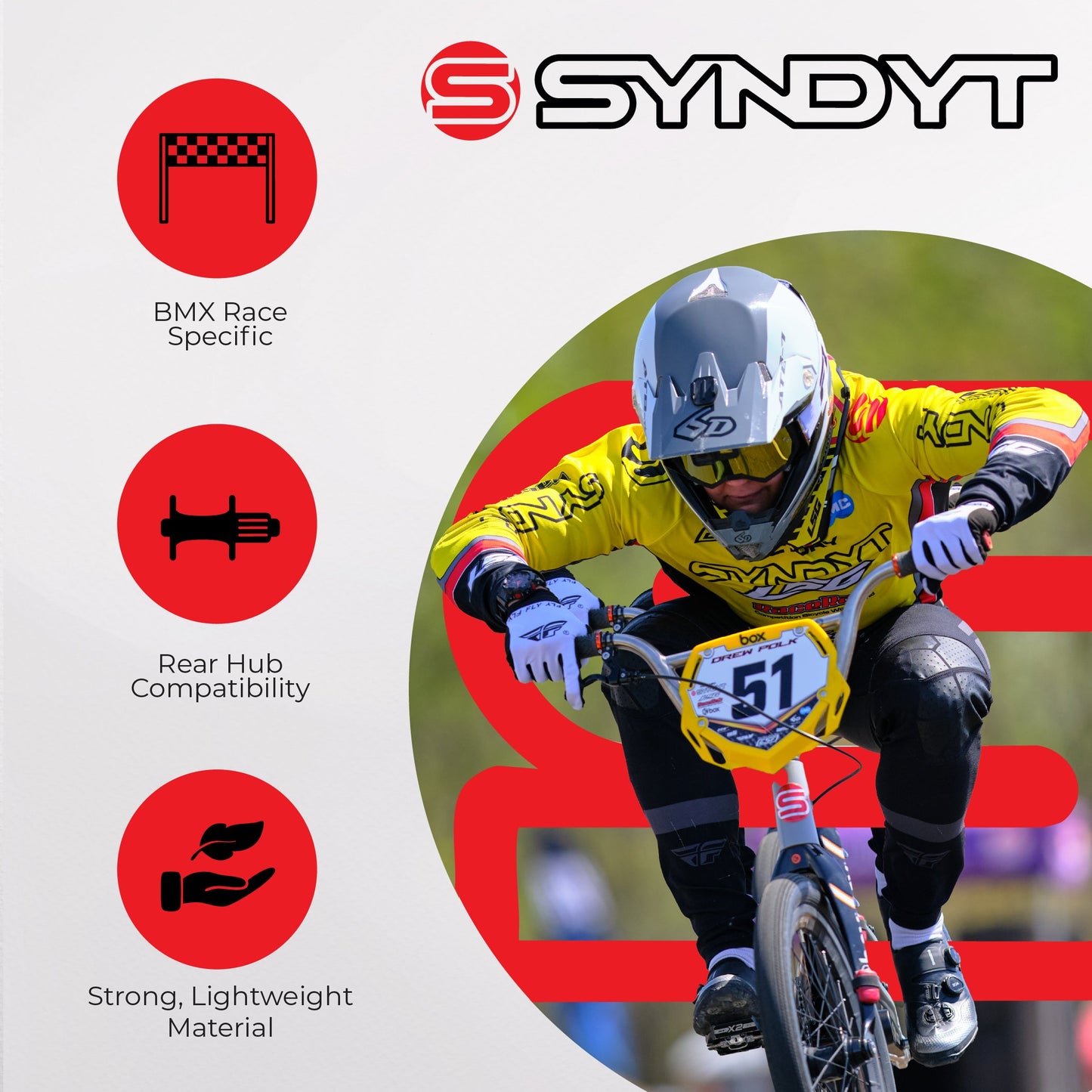 SYB 194: 19” TT Junior 24 BMX Frame