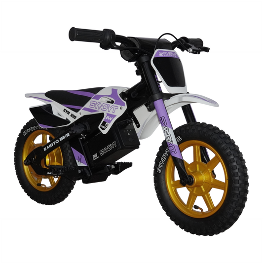 SYNDYT SYR 120 12" E-BMX  24 Volts. 10 AH. 250 Watts. 5, 8, 12mph