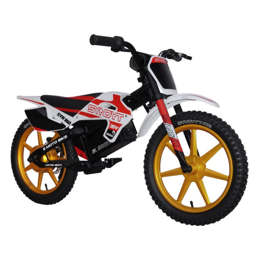 SYNDYT SYR 160 16" E-BMX Bike. 36 Volts. 10 AH. 350 Watts. 5, 10, 16mph