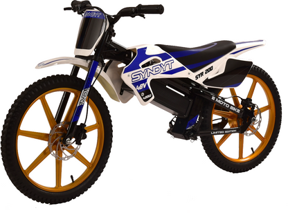 SYNDYT SYR 200 20" E-BMX Bike. 48 Volts. 15 AH. 500 Watts. 10, 15, 20mph