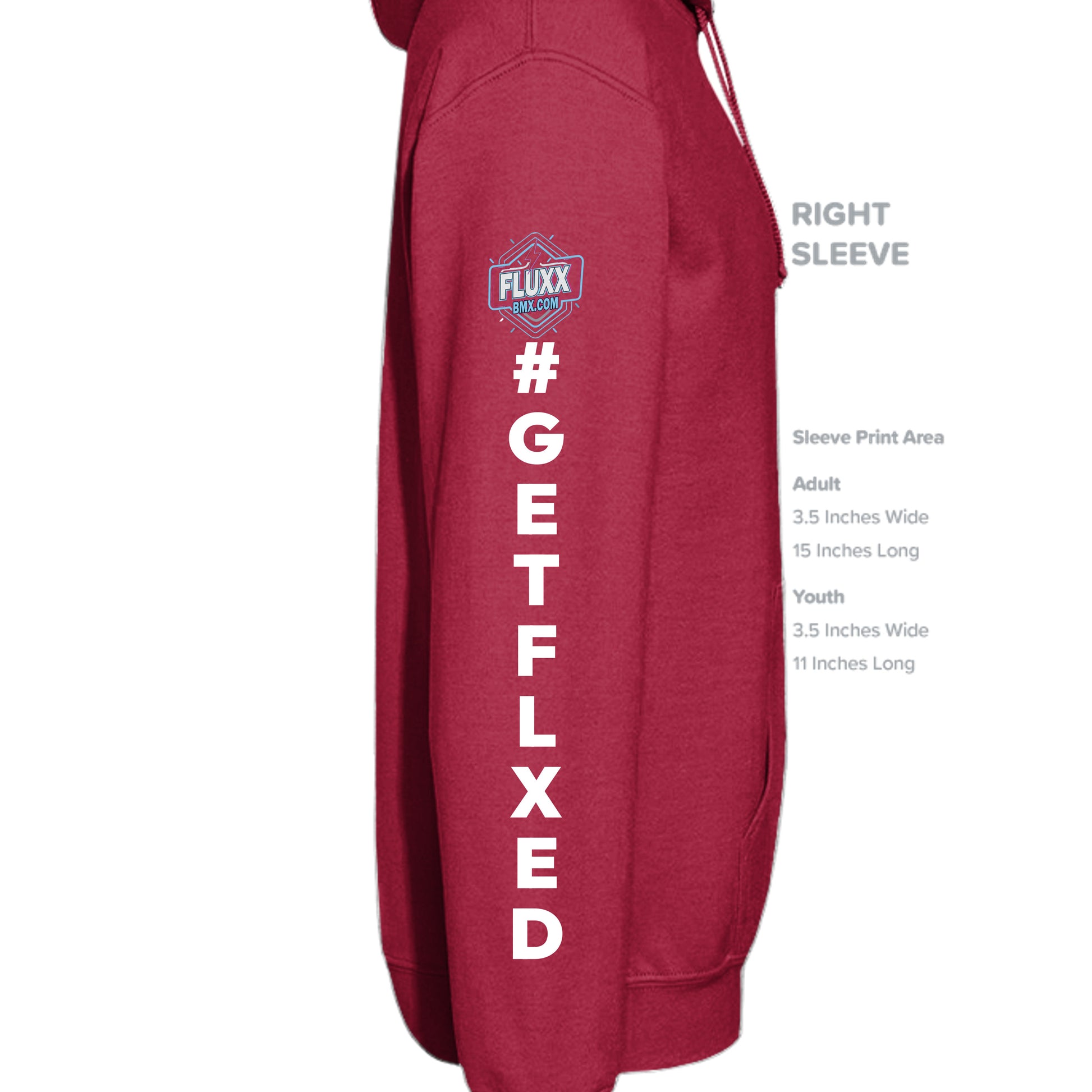 CHERRY RED - G185 - SLEEVE_RIGHT
