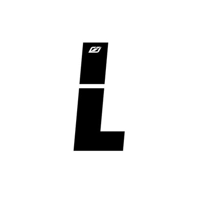 Insight Letter Stickers Black 1.5"