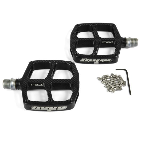 Hope Kid F12 Alloy 9/16" Cromo Axle Pedals