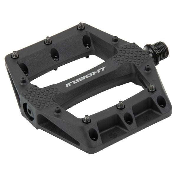 Insight Dual Bushing Thermoplastic Platform Pedals 9/16