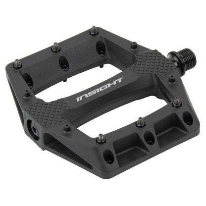 Insight Dual Bushing Thermoplastic Platform Pedals 9/16