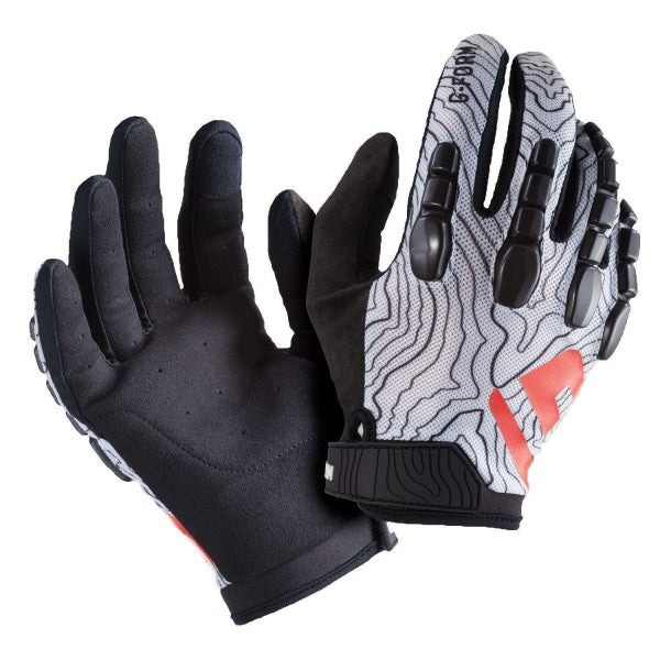 G-FORM PRO TRAIL BLACK/WHITE TOPO GLOVES