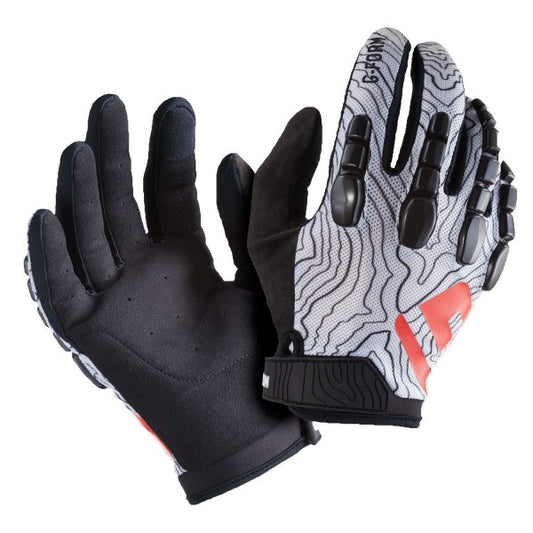 G-FORM PRO TRAIL BLACK/WHITE TOPO GLOVES