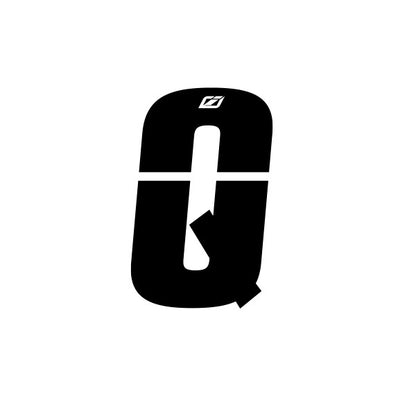 Insight Letter Stickers Black 1.5"