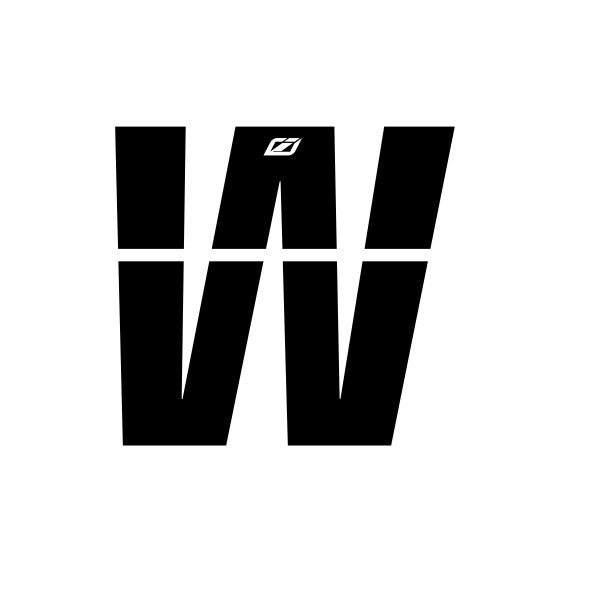 Insight Letter Stickers Black 1.5"