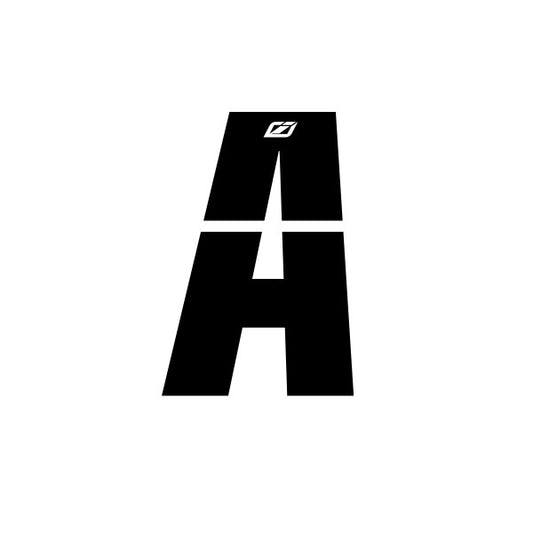 Insight Letter Stickers Black 1.5"
