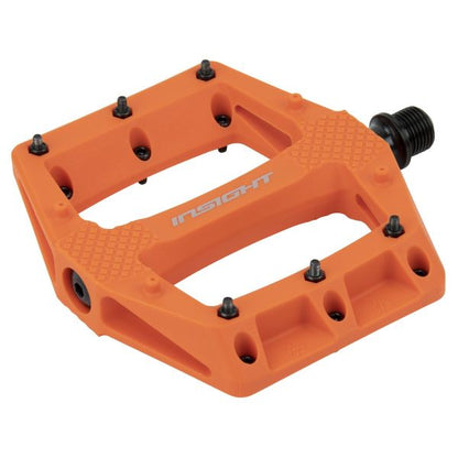 Insight Dual Bushing Thermoplastic Platform Pedals 9/16