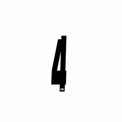 Answer Number Plate Stickers – Individual