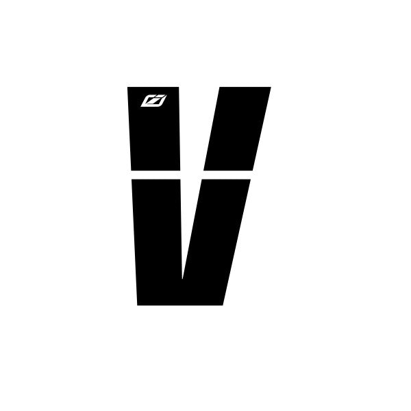 Insight Letter Stickers Black 1.5"