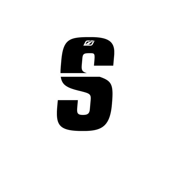Insight Letter Stickers Black 1.5"