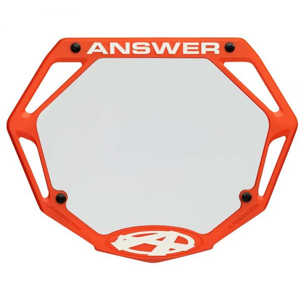 Answer BMX Mini 3D Number Plate