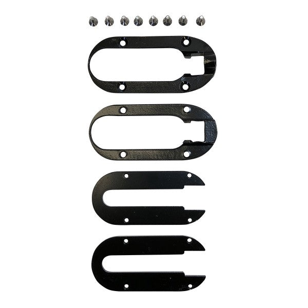 Chase ACT drop out plates kit 10mm in/outside black