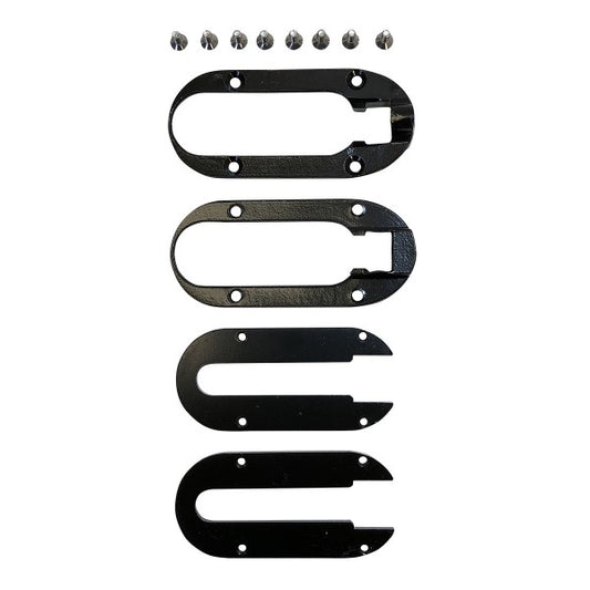 Chase ACT drop out plates kit 10mm in/outside black