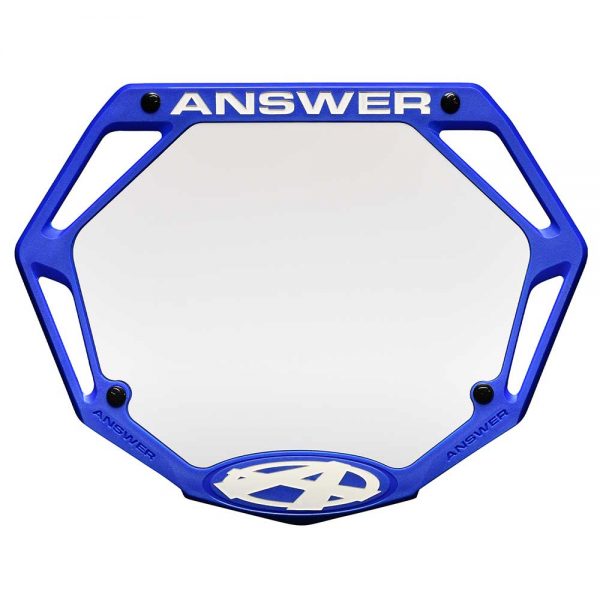 Answer BMX Mini 3D Number Plate