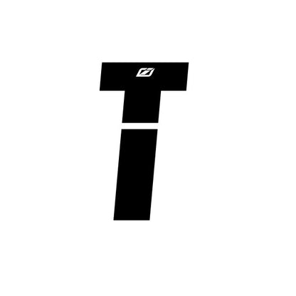 Insight Letter Stickers Black 1.5"