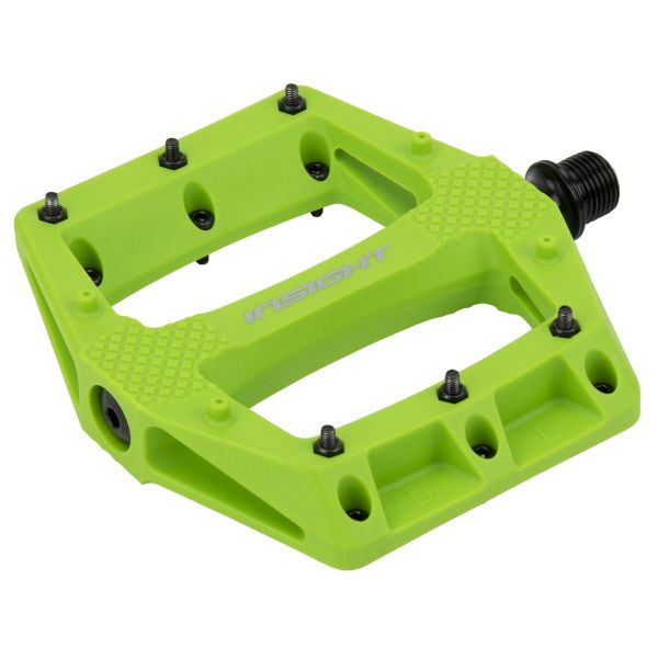 Insight Dual Bushing Thermoplastic Platform Pedals 9/16