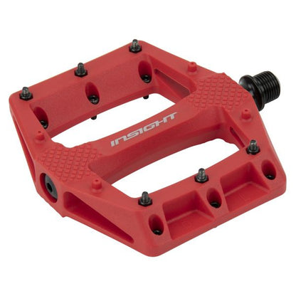 Insight Dual Bushing Thermoplastic Platform Pedals 9/16