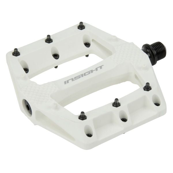 Insight Dual Bushing Thermoplastic Platform Pedals 9/16