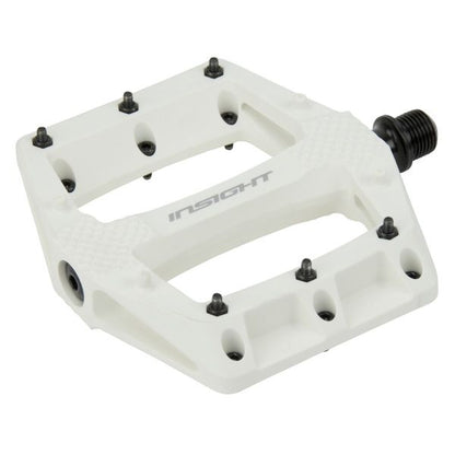 Insight Dual Bushing Thermoplastic Platform Pedals 9/16