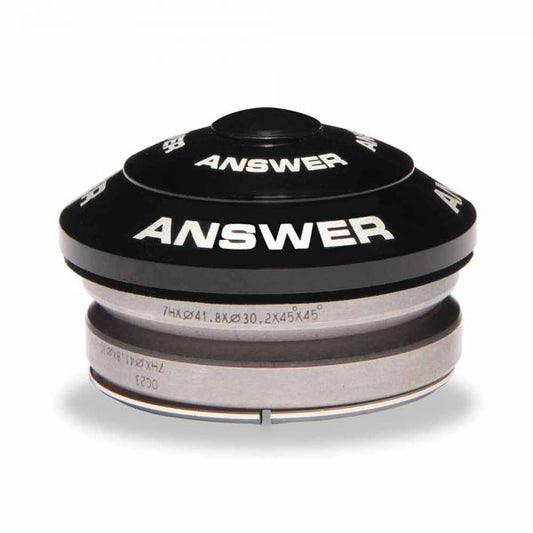 Answer 1-1/8 to 1″ Integrated Headset Reducer – Black