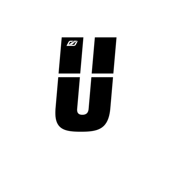 Insight Letter Stickers Black 1.5"