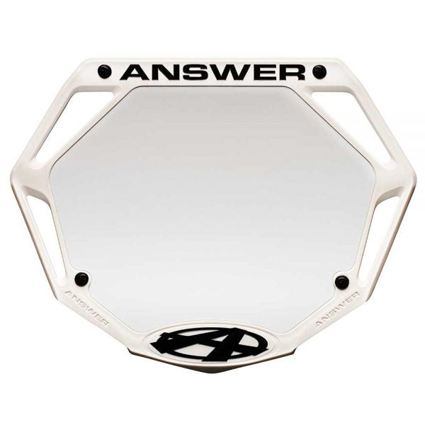 Answer BMX Pro 3D Number Plate
