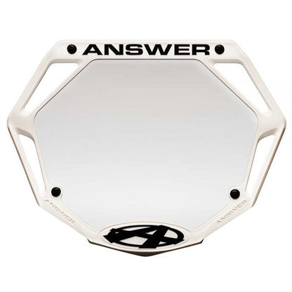 Answer BMX Pro 3D Number Plate