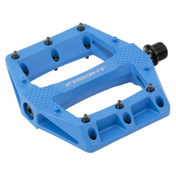 Insight Dual Bushing Thermoplastic Platform Pedals 9/16