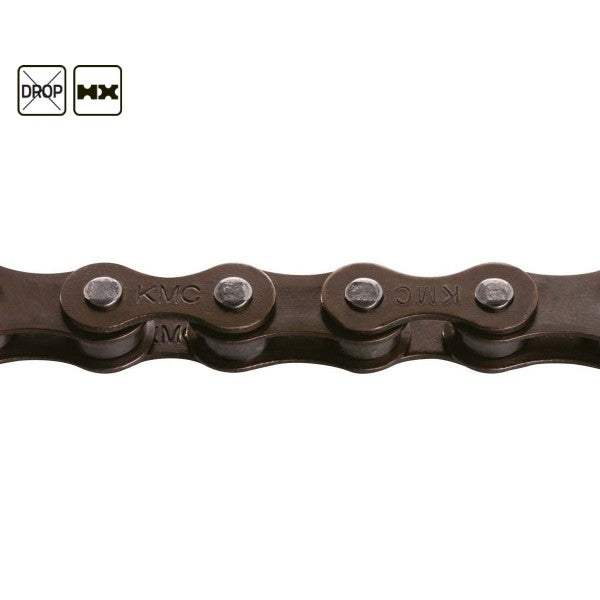 KMC Z1 Narrow 3/32" Chain Brown