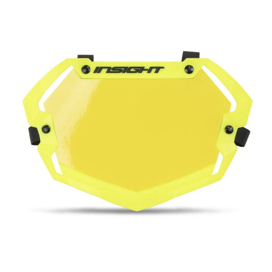 Inight 3D Vision2 Number Plate Mini Yellow Background